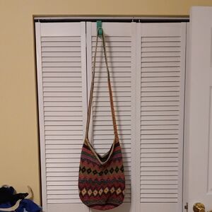 Multicolor Patterned Women's Bag
